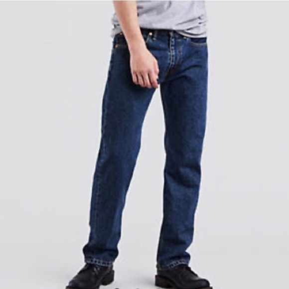 Levi’s 505 Original Straight Fit Jeans 36" Waist - Picture 1 of 8